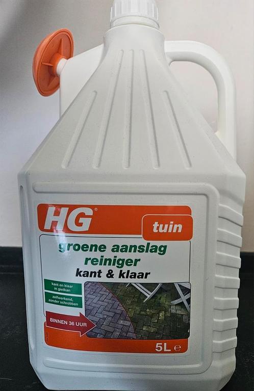 HG groene aanslagreiniger. Nieuw. 5 Liter, Tuin en Terras, Bestrijdingsmiddelen, Nieuw, Onkruidbestrijding, Ophalen of Verzenden