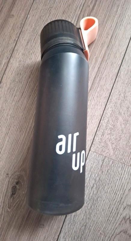 Air Up fles 650 ml – zwart/grijs – zgan, Sport en Fitness, Bidons, Zo goed als nieuw, Ophalen of Verzenden
