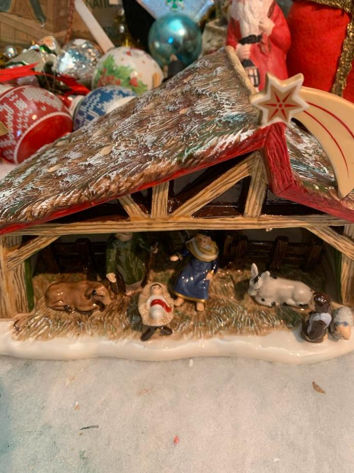 #kerst Villeroy & Boch Kerststal - Prachtig!, Diversen, Kerst, Ophalen of Verzenden