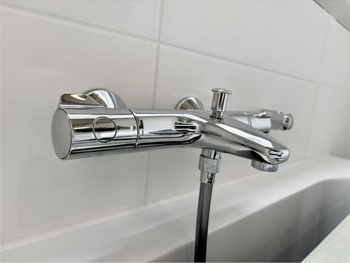 Grohe Badkraan badthermostaat kraan. Chroom, Doe-het-zelf en Verbouw, Sanitair, Nieuw, Kraan, Chroom, Ophalen