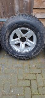 Zet wielen terein banden suzuki samurai vitara, Ophalen, Overige, Gebruikt, 16 inch