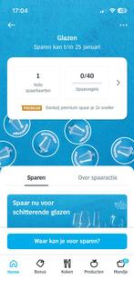 1 boekje glaszegels Albert Heijn, Hobby en Vrije tijd, Spaarzegeltjes, Ophalen, Winkel, Super of Benzinepomp, Zegels, Bonnen of Punten