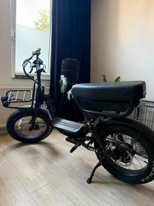 Don Souris Capo - Matte Black, Fietsen en Brommers, Elektrische fietsen, Zo goed als nieuw, Overige merken, 50 km per accu of meer