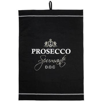 Mars & More Luxe Theedoek wijn Prosecco zwart (set-3) Nieuw! beschikbaar voor biedingen