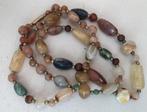 Vintage Diverse edelstenen ketting, Gebruikt, Overige kleuren, Verzenden, Steen of Mineraal
