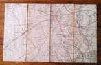 Topografische kaart 714 Sluis 1909 1:25.000 Zeeland, Gelezen, Ophalen of Verzenden, Landkaart, 1800 tot 2000