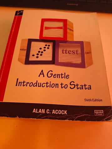 A Gentle Introduction to Stata - 6th Edition beschikbaar voor biedingen