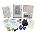 WWII USAAF Grouping Bates, Verzamelen, Ophalen of Verzenden, Amerika, Embleem of Badge