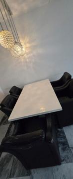 Complete eetkamer, Ophalen, Zo goed als nieuw, 4 tot 6 stoelen