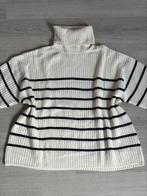Trui Streep, H&M, Wit, Maat 42/44 (L), Ophalen of Verzenden