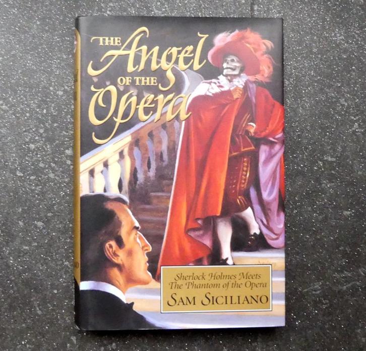 The Angel of the Opera Sherlock Holmes Sam Siciliano pastich, Boeken, Detectives, Zo goed als nieuw, Ophalen of Verzenden