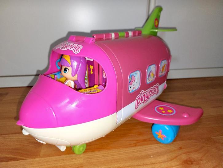 pinypon vliegtuig, Kinderen en Baby's, Speelgoed | Poppenhuizen, Gebruikt, Toebehoren, Ophalen of Verzenden