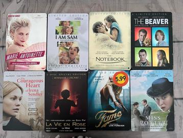 8 Steelbook Drama DVD's per stuk €3,- beschikbaar voor biedingen