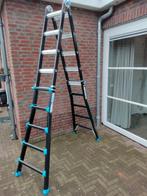 Vouw Ladder 4x5 sports, Ophalen, Nieuw, Ladder, Opvouwbaar of Inschuifbaar