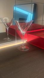 8 Martini Glazen - Zo Goed Als Nieuw, Huis en Inrichting, Ophalen, Glas of Glazen, Effen, Glas
