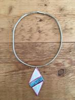 Handgemaakte ketting, Sieraden, Tassen en Uiterlijk, Overige kleuren, Nieuw, Ophalen of Verzenden, Overige materialen
