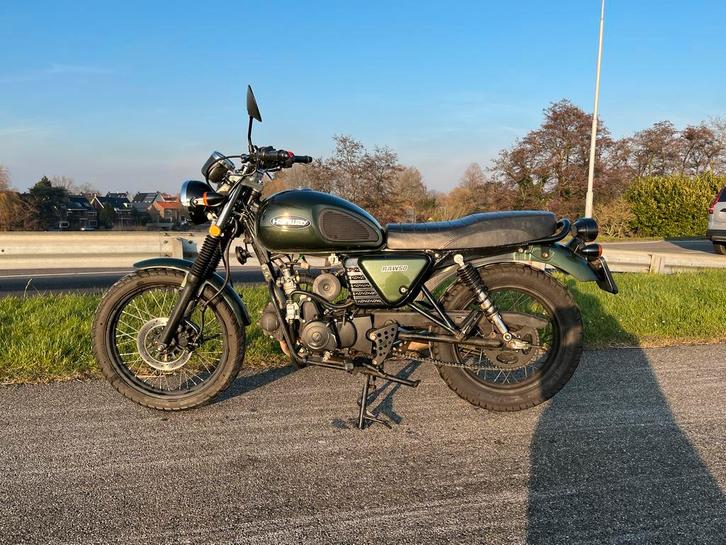 Hanway Raw 50 (2022) - Opknapper, Fietsen en Brommers, Brommers | Oldtimers, Overige merken, Maximaal 45 km/u, Ophalen