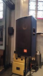 JBL 350 PA SPeakers, Ophalen of Verzenden, Gebruikt, Audio