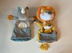 Twee Haba handpop, Kinderen en Baby's, Speelgoed | Poppen, Ophalen, Zo goed als nieuw, Overige typen