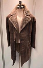 Heren parka lammy coat - maat L - lamsleer lamsvacht, Ophalen of Verzenden, Gedragen, Maat 52/54 (L), Bruin