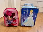 🌸 2 kinder koffers Assepoester en Minni Mouse 🌸, Gebruikt, Minder dan 50 cm, Ophalen of Verzenden, Verstelbaar tot rugtas