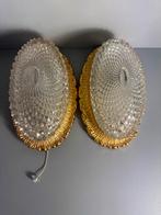 Art Deco Wandlampen van Limburg - Set van 2, Gebruikt, ?, Glas, ?