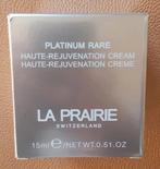 La Prairie Platinum Rare Haute Rejuvenation cream 15ml, Ophalen of Verzenden, Zo goed als nieuw, Gehele gezicht
