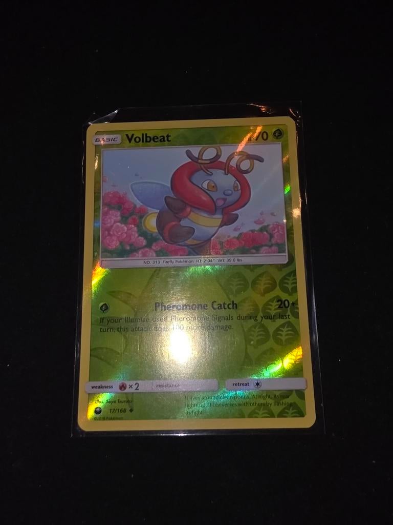 Volbeat Reverse holo 17/168 Celestial Storm, Ophalen of Verzenden, Zo goed als nieuw, Losse kaart