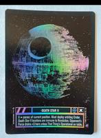 Star Wars CCG Foil Death Star II 2 SystemLocation, Ophalen of Verzenden, Zo goed als nieuw, Losse kaart, Foil