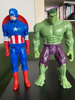 Hasbro Marvel Captain America en Hulk, Ophalen of Verzenden, Zo goed als nieuw