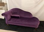 Paarse Loungebank / Chaise Longue, Huis en Inrichting, Ophalen, Eenpersoons, 100 tot 125 cm, Zo goed als nieuw