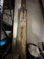 1 biels hardhout eiken hout balk, Tuin en Terras, Ophalen, Gebruikt, 25 cm of meer, Biels