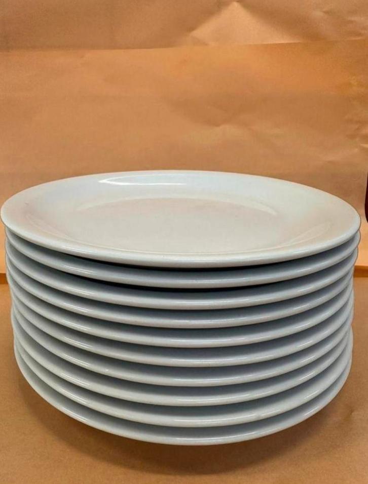 Borden - Borden Intermezzo, Huis en Inrichting, Keuken | Servies, Gebruikt, Bord(en), Effen, Aardewerk, Ophalen of Verzenden