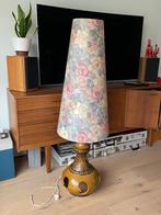 Vintage keramiek vloerlamp Bay met kap jaren 70, Jaren 70, 100 tot 150 cm, Gebruikt, Stof