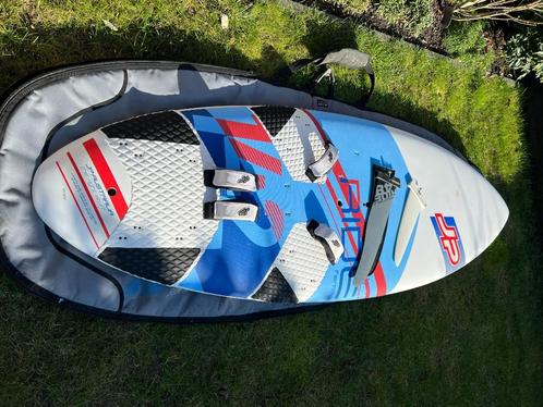 JP Magic Ride Family 142l & Gun Kids Zeil Set, Watersport en Boten, Windsurfen, Gebruikt, Plank, Minder dan 250 cm, Met vin(nen)