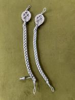 2 stuks DDR NVA schutterskoord, Verzamelen, Ophalen of Verzenden, Landmacht, Duitsland, Embleem of Badge