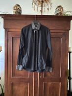 Heren blouse Coolcat zwart/grijs, maat XL, Kleding | Heren, Overhemden, Ophalen of Verzenden