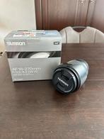 Tamron 18-270mm lens voor Canon + Zonnekap, Audio, Tv en Foto, Fotografie | Lenzen en Objectieven, Ophalen, Gebruikt, Standaardlens