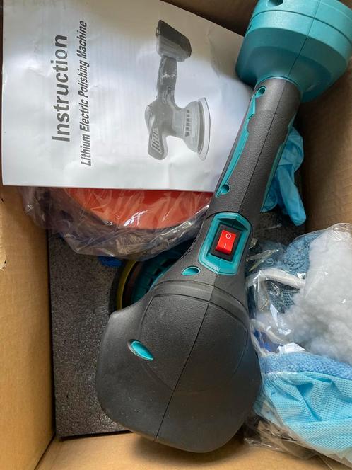 Draadloze Polijstmachine 125mm (Makita 18v), Auto diversen, Onderhoudsmiddelen, Ophalen of Verzenden