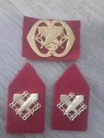 Interdance kraag en baret embleem, Ophalen of Verzenden, Landmacht, Nederland, Embleem of Badge