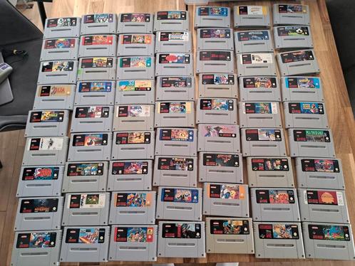 (Super) Nintendo verzameling en meer, Spelcomputers en Games, Games | Nintendo Super NES, Gebruikt, 1 speler, Vanaf 3 jaar, Ophalen