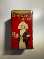 Antiek Droste Cacao blik ½ KG – scharnierend deksel, Antiek en Kunst, Antiek | Tin, Ophalen of Verzenden