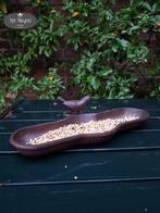 Vogel badje tuin vogel gietijzer voeder bakje bad landelijk, Dieren en Toebehoren, Vogels | Toebehoren, Nieuw, Eten en Drinken