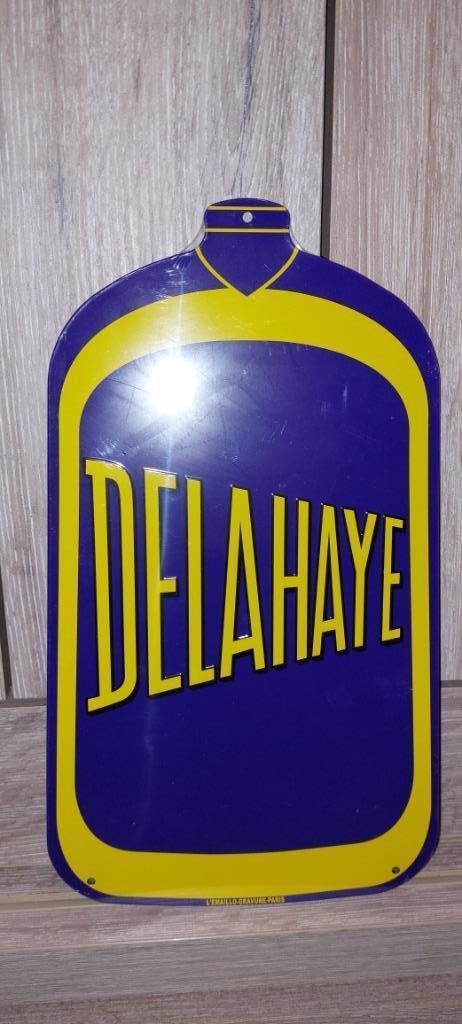 Reclamebord Delahaye, Verzamelen, Automerken, Motoren en Formule 1, Nieuw, Auto's, Ophalen of Verzenden