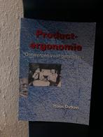 Productergonomie, Boeken, Ophalen of Verzenden, Nieuw, Hans Dirken