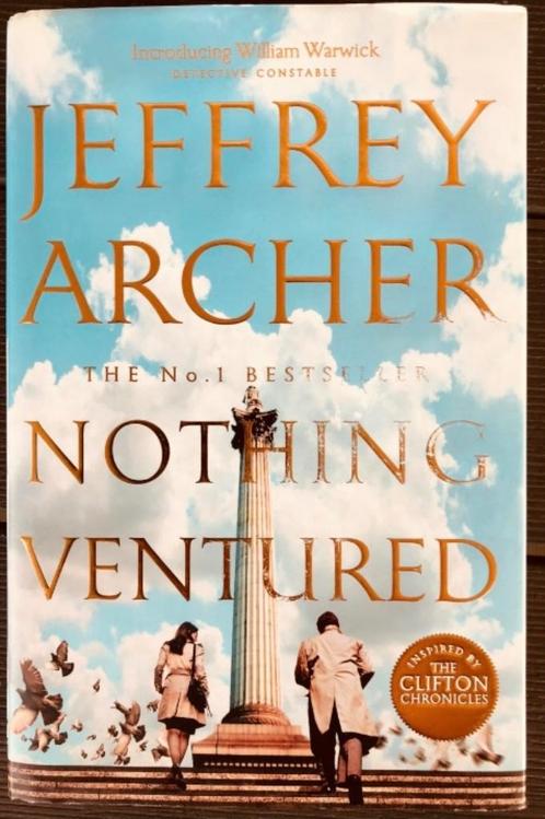Nothing Ventured - Jeffrey Archer, Boeken, Romans, Zo goed als nieuw, Nederland, Verzenden