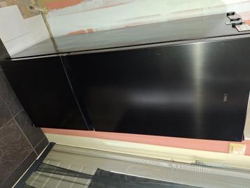 Koelvriescombinatie zwart als nieuw!! beschikbaar voor biedingen
