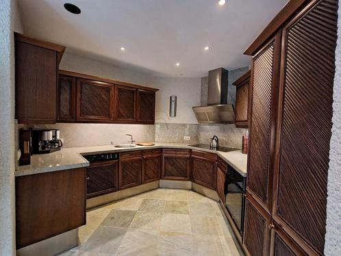 SieMatic keuken, Huis en Inrichting, Keuken | Complete keukens, Gebruikt, Hoekkeuken, Bruin, Graniet of Steen, Ophalen