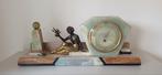 Art Deco klok natuursteen elegant beeld, Antiek en Kunst, Antiek | Klokken, Ophalen