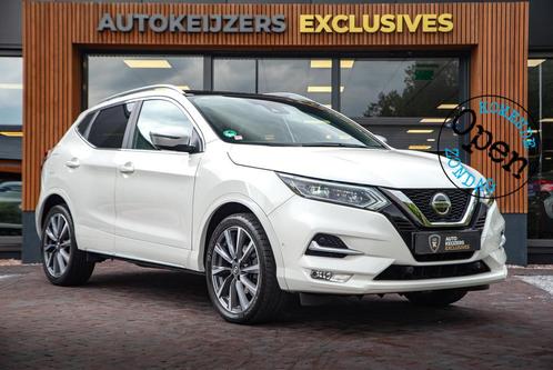 Nissan Qashqai 1.3 DIG-T Tekna Automaat Panoramadak 360camer, Auto's, Nissan, Bedrijf, Te koop, Qashqai, 360° camera, ABS, Airbags